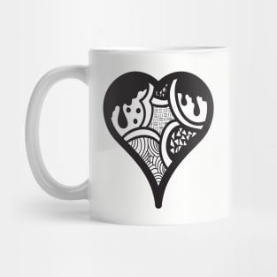 Street Heart Mug